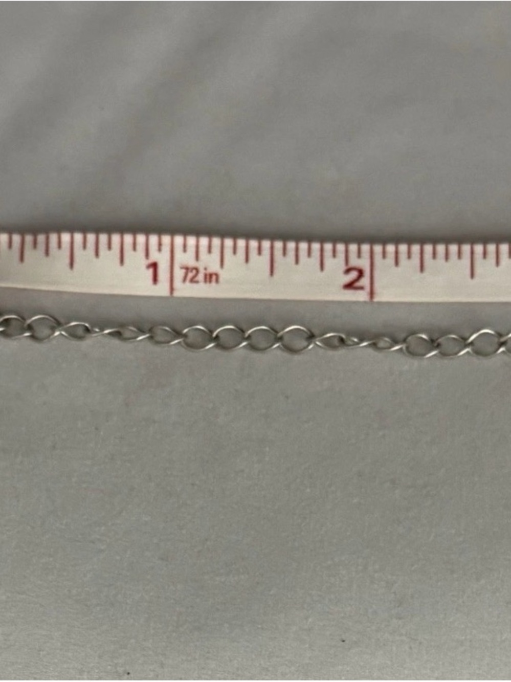 Hammered Heart w 3 Pearls Statement Pendant and Necklace - Picture 4 of 5